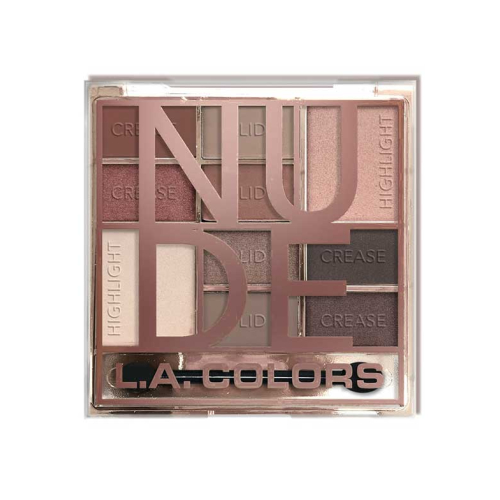 L.A Colors - Palette ombretti Color Block - CES135 Nude