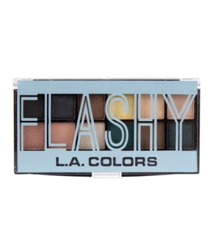 L.A Colors - Palette ombretti Flashy