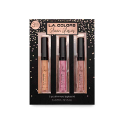 L.A Colors - Set di 3 lucidalabbra Glowin\' Glossies