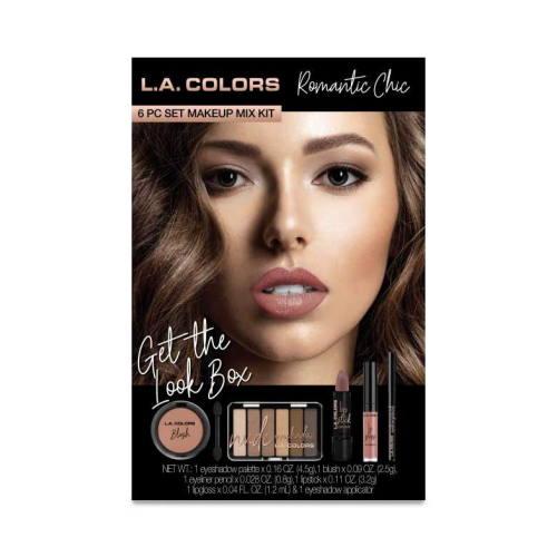 L.A Colors - Set per il trucco da 6 pezzi - Romantic Chic