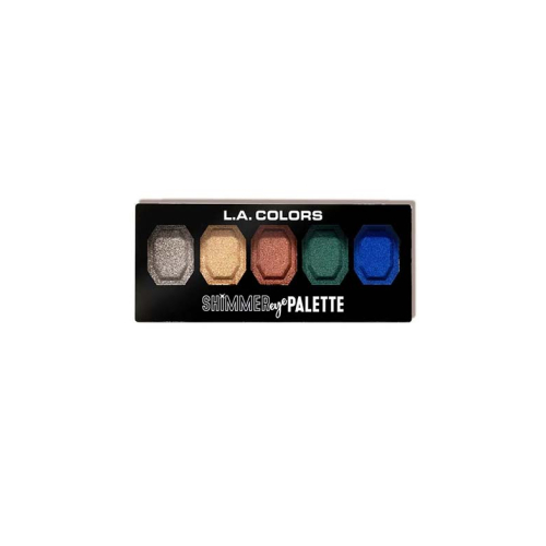 LA Colors - *Shimmer eye* - Palette di ombretti: Be bright