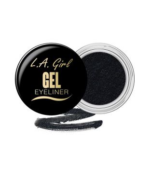 L.A. Girl - Eyeliner in Gel - GEL732: Black Cosmic Shimmer