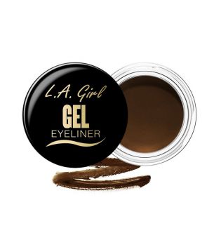 L.A. Girl - Eyeliner in Gel - GEL735: Rich Chocolate Brown