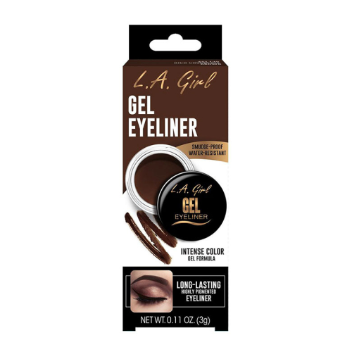 L.A. Girl - Eyeliner in Gel - GEL735: Rich Chocolate Brown