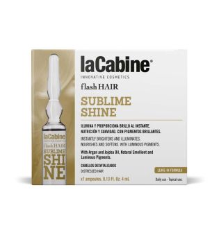 La Cabine - *Flash Hair* - Fiale illuminanti per capelli Sublime Shine - Capelli devitalizzati