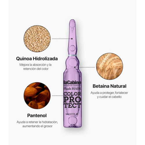 La Cabine - *Flash Hair* - Fiale per capelli Color Protect - Capelli tinti