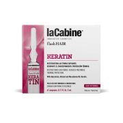 La Cabine - *Flash Hair* - Fiale per capelli Keratin - Capelli lisci con tendenza al crespo