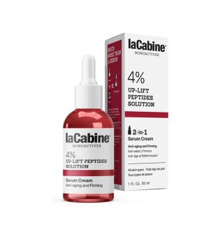 La Cabine - Siero crema antietà e rassodante 4% Up-Lift Peptides Solution - Tutti i tipi di pelle