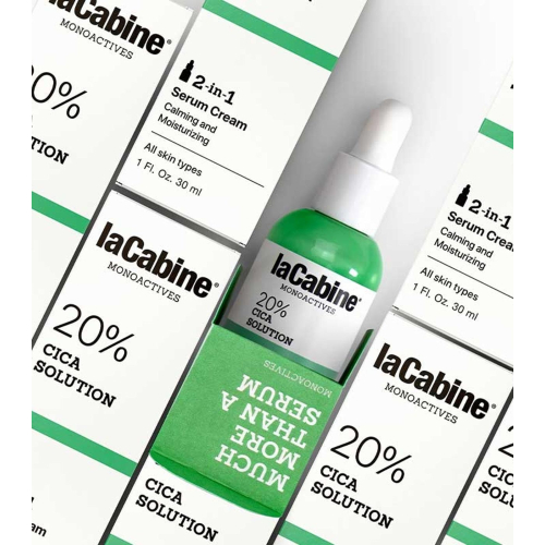 La Cabine - Siero crema con il 20% di Centella Asiatica in soluzione - Pelli sensibili