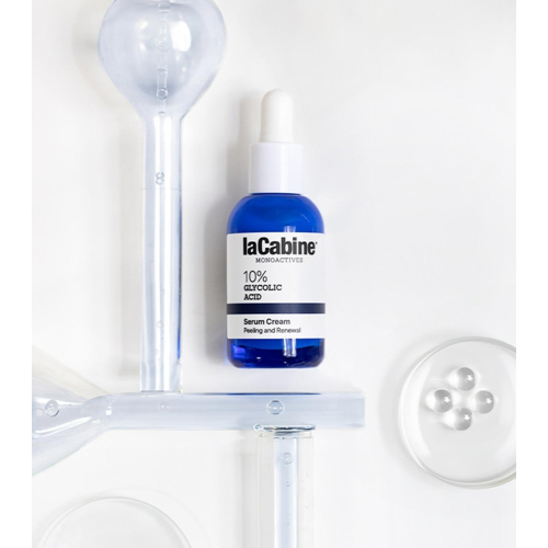 La Cabine - Siero crema effetto peeling 10% acido glicolico - Tutti i tipi di pelle