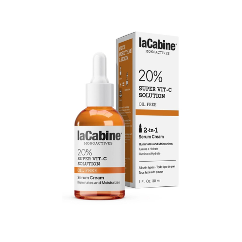 La Cabine - Siero crema illuminante e idratante Super Vit-C Solution - Tutti i tipi di pelle