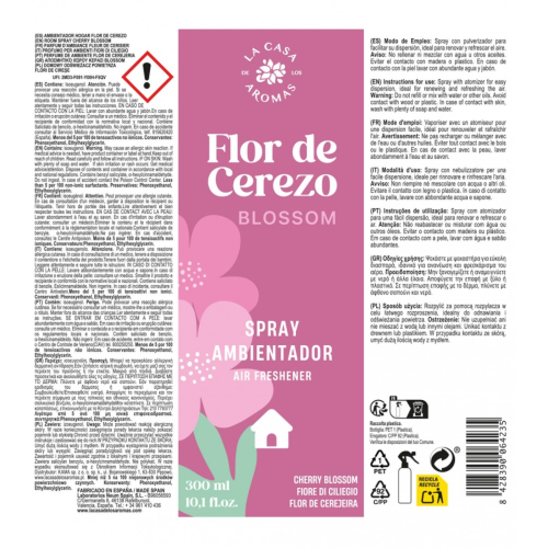 La Casa de los Aromas - Deodorante spray per ambienti - Flor de Cerezo