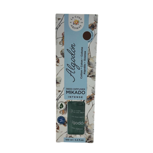 La Casa de los Aromas - Deodorante per ambienti Mikado 100ml - Cotone