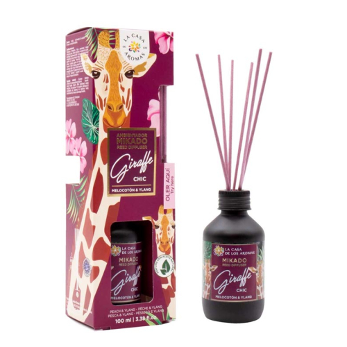 La Casa de los Aromas - Deodorante per ambienti Mikado 100ml - Giraffe Chic