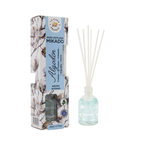 La Casa de los Aromas - Deodorante per ambienti Mikado 50 ml - Cotone