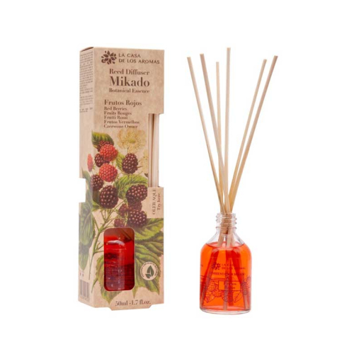 La Casa de los Aromas - Mikado Air Freshener Botanical Essence 50ml - Frutti rossi