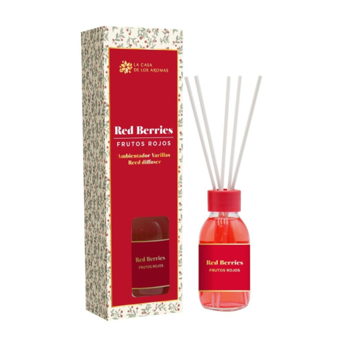 La Casa de los Aromas - Deodorante per ambienti Mikado Christmas 95ml - Red Berries