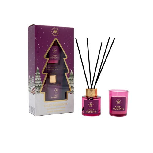 La Casa de los Aromas - *Natale* - Set mikado + candela - Cozy Moments