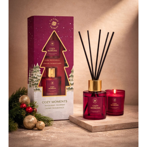 La Casa de los Aromas - *Natale* - Set mikado + candela - Cozy Moments