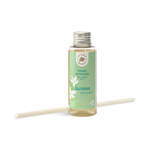 La Casa de los Aromas - Ricarica per deodorante per ambienti Mikado 100ml - Gelsomino