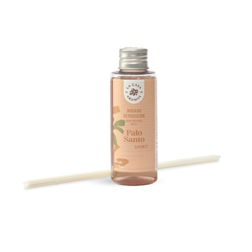 La Casa de los Aromas - Ricarica per deodorante per ambienti Mikado da 100 ml - Palo Santo