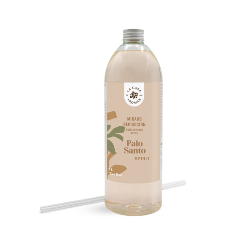 La Casa de los Aromas - Ricarica per deodorante per ambienti Mikado da 1L - Palo Santo