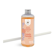 La Casa de los Aromas - Ricarica per deodorante per ambienti Mikado 250ml - Cannella Arancia Speziata