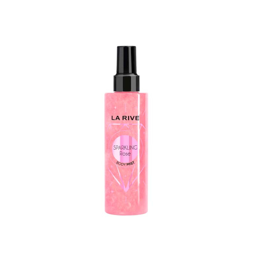 La Rive - Spray per il corpo illuminante alla rosa scintillante