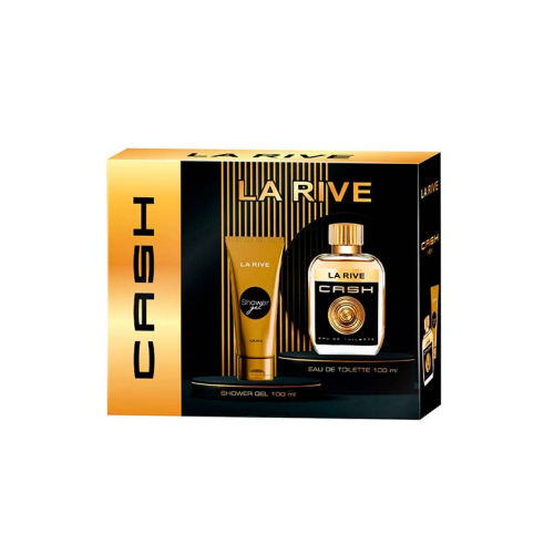 La Rive - Cash for Men Gift Set - Gel doccia e acqua di colonia