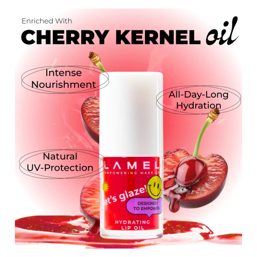 Lamel  - Olio per labbra Let's Glaze - 403: Sweet cherry