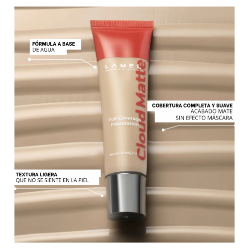 Lamel - Base per il trucco Cloud Matte - 03N: Light Beige