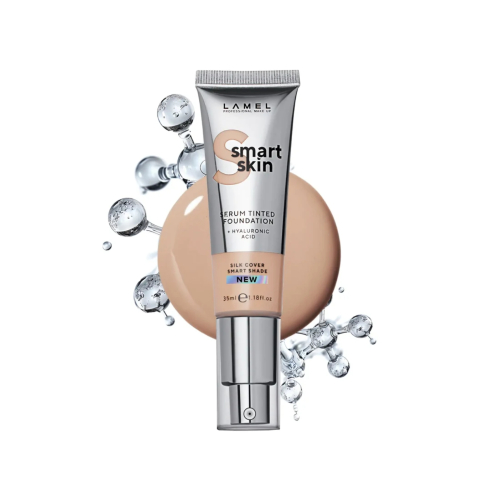 Lamel - Base per il trucco Smart Skin Serum Tinted Foundation - 402: Ivory