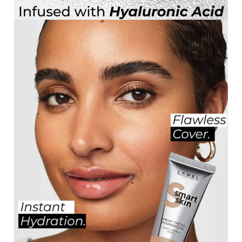 Lamel - Base per il trucco Smart Skin Serum Tinted Foundation - 404: Latte