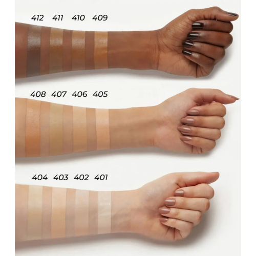 Lamel - Base per il trucco Smart Skin Serum Tinted Foundation - 404: Latte