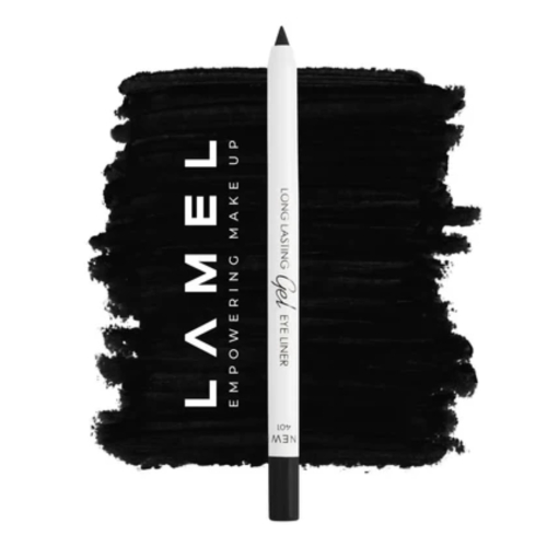 Lamel - Eyeliner in gel Long Lasting - 401: Black