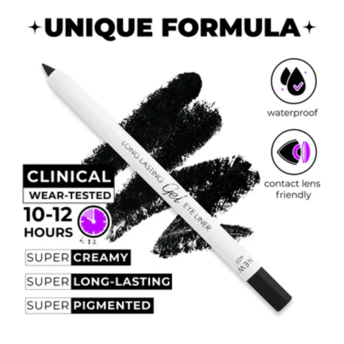 Lamel - Eyeliner in gel Long Lasting - 401: Black