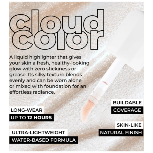 Lamel - Illuminante liquido Cloud Color - 01: Moonstone