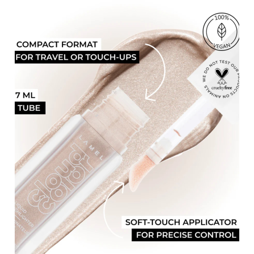 Lamel - Illuminante liquido Cloud Color - 01: Moonstone