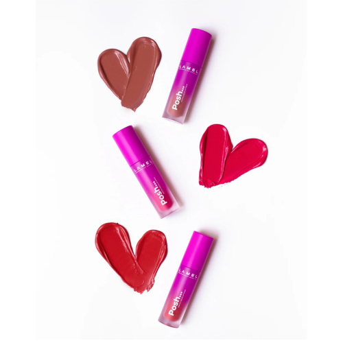 Lamel - Rossetto liquido opaco Posh Matte - 408: Passion Pink