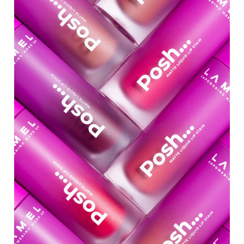 Lamel - Rossetto liquido opaco Posh Matte - 409: Sangria