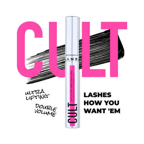 Lamel - Mascara Cult Lift & Volume - 401: Black