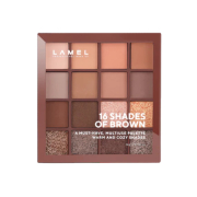 Lamel - Palette di ombretti 16 Shades Of Brown