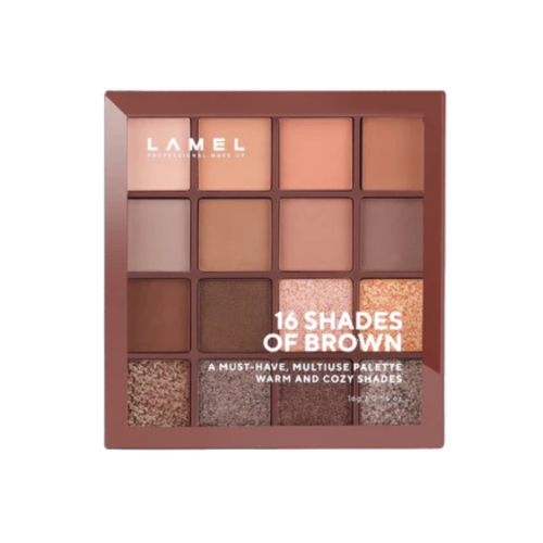 Lamel - Palette di ombretti 16 Shades Of Brown