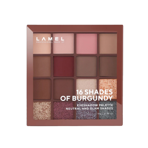 Lamel - Palette di ombretti 16 Shades Of Burgundy