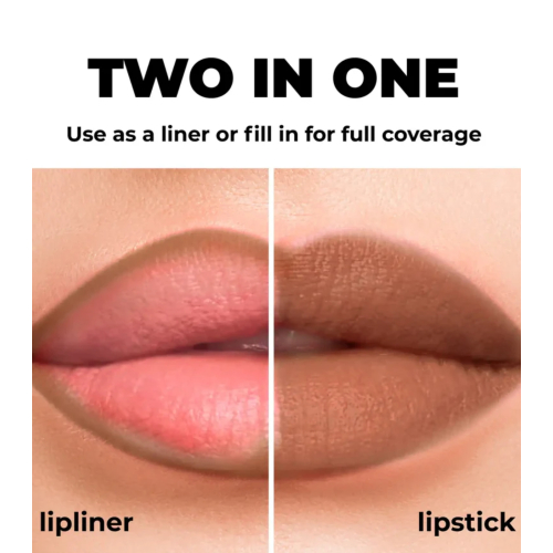 Lamel - Matita labbra Long Lasting - 407: Ash rose