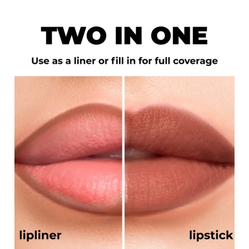 Lamel - Matita labbra a lunga tenuta - 408: Rose Plum