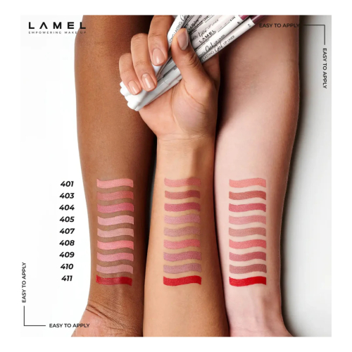 Lamel - Matita labbra Long Lasting - 412: Spicy Nude