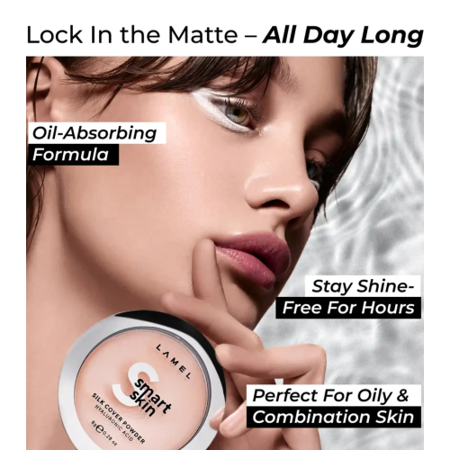 Lamel - Cipria compatta Smart Skin - 403: Ivory