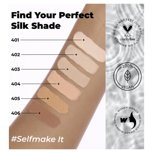 Lamel - Cipria compatta Smart Skin - 406: Caramel