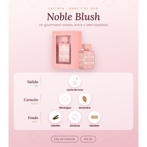 Lattafa - *Bade'e Al Oud* - Eau de parfum - Noble Blush